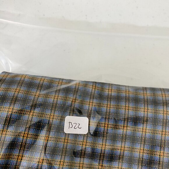 Urban Outfitters Pull On Plaid Pants Womens 4 Blue Ankle Bootcut - Picture 6 of 6